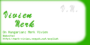 vivien merk business card